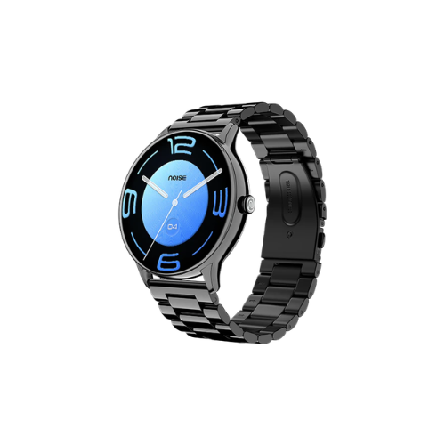 Noise Twist Go Glossy Smartwatch – Premium Glossy Design Smart Calling & Fitness Tracking Black