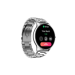 Noise Twist Go Glossy Smartwatch – Premium Glossy Design Smart Calling & Fitness Tracking Silver