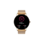 Noise Twist Go Mesh Smartwatch – Premium Mesh Design with Smart Features & Fitness Tracking Gold