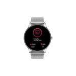 Noise Twist Go Mesh Smartwatch – Premium Mesh Design with Smart Features & Fitness Tracking Silver