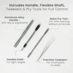 Portronics Bit Box 2 128-in-1 Precision Screwdriver Kit Magnetic Bit Holder Compact & Portable Portronics Bit Box 2 128-in-1 Precision Screwdriver Kit Magnetic Bit Holder Compact & Portable