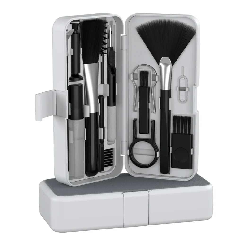 Portronics Clean N Multifunctional Cleaner Precise Cleaning Refillable Lotion Wide Compatibility