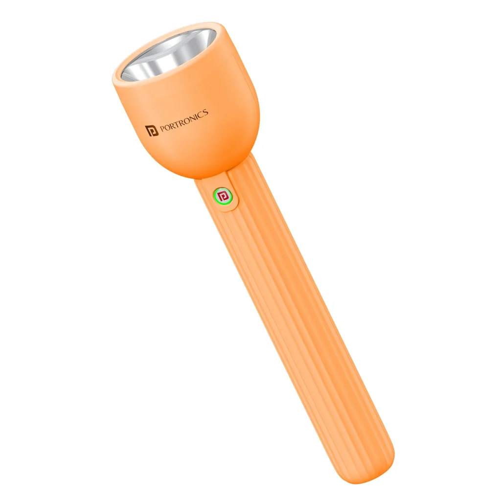 Portronics Eco Glow 300 Lumens LED Light 2-Level Brightness 1200mAh Battery SOS Mode
