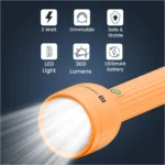 Portronics Eco Glow 300 Lumens LED Light 2-Level Brightness 1200mAh Battery SOS Mode Portronics Eco Glow 300 Lumens LED Light 2-Level Brightness 1200mAh Battery SOS Mode