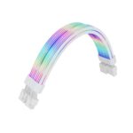 Thermaltake 8-Pin ARGB Mod Cable – Premium RGB Gaming PC Power Cable White Thermaltake 8-Pin ARGB Mod Cable – Premium RGB Gaming PC Power Cable White