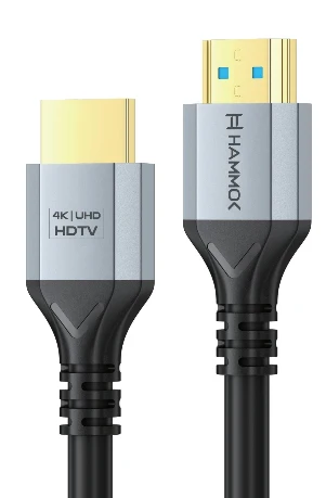 HAMMOK Verve HDMI 2.0 Cable 50M – Fiber Optic 4K HDTV & Projector Cable