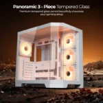 ZEBRONICS Mercury 30 Premium Gaming Cabinet White ZEBRONICS Mercury 30 Premium Gaming Cabinet White