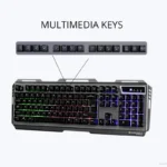 ZEBRONICS Transformer-K – Premium Gaming Keyboard