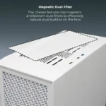 ZEBRONICS Zeb-Aegis mATX Gaming Cabinet White ZEBRONICS Zeb-Aegis mATX Gaming Cabinet White
