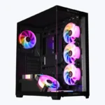 ZEBRONICS Zeb-Apex 10 Gaming Cabinet Black