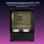 Zebronics Zeb-Argon 2 Gaming Cabinet – High-Performance PC Case Black