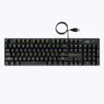 ZEBRONICS Zeb Max Ninja 100 – Premium USB Gaming Keyboard Black
