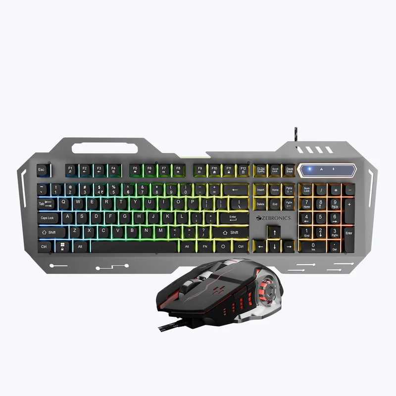ZEBRONICS Zeb Transformer 3 – Gaming Keyboard & Mouse Combo Black