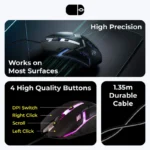 ZEBRONICS Zeb-Trion – High-Performance Gaming Keyboard & Mouse