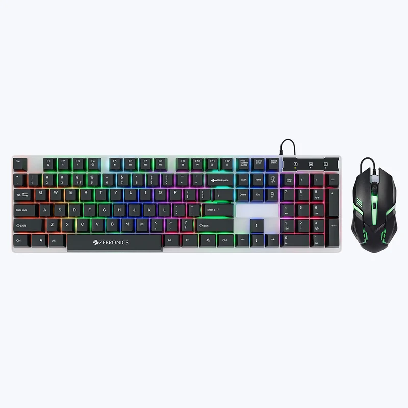 ZEBRONICS Zeb-Trion – High-Performance Gaming Keyboard & Mouse
