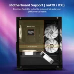 Zebronics Zeb-Xenocore 5 Gaming Cabinet – Premium PC Case Black