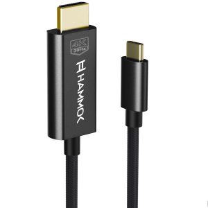 Hammok Christy USB Type-C to HDMI 4K Cable (1.8 Meters) – USB-C to HDTV Cable