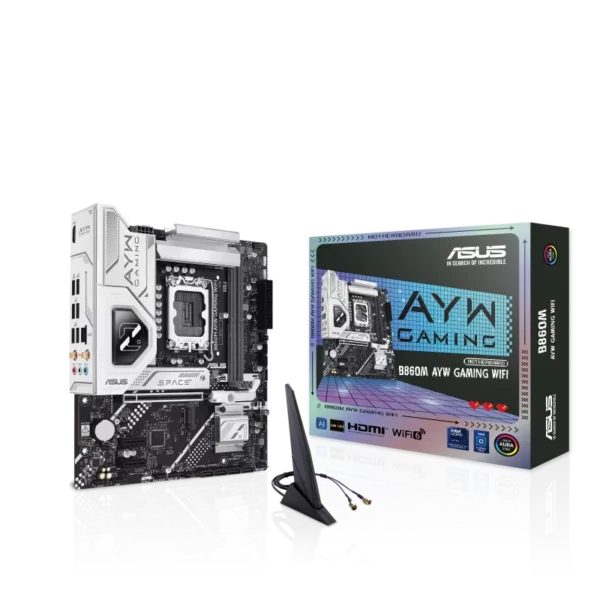 ASUS B860M AYW Gaming WIFI M-ATX Motherboard ASUS B860M AYW Gaming WIFI M-ATX Motherboard