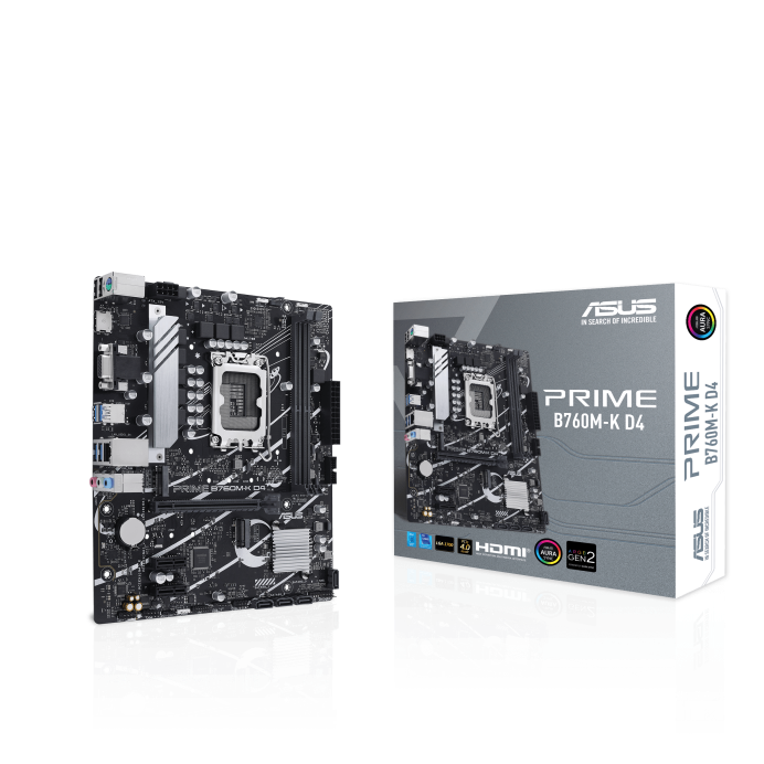 ASUS PRIME B760M-K D4 Motherboard Intel B760 Micro-ATX DDR4
