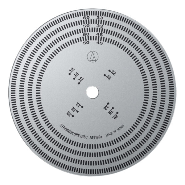 Audio-Technica AT6180a Stroboscope Disc