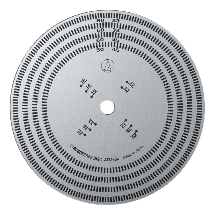Audio-Technica AT6180a Stroboscope Disc
