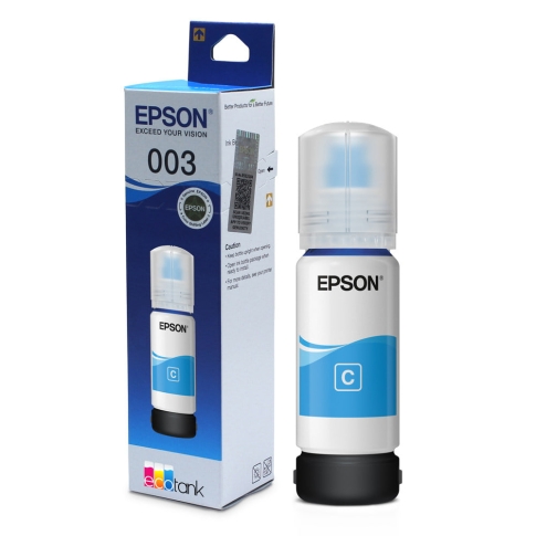 Epson 003 65ml Ink Bottle Cyan