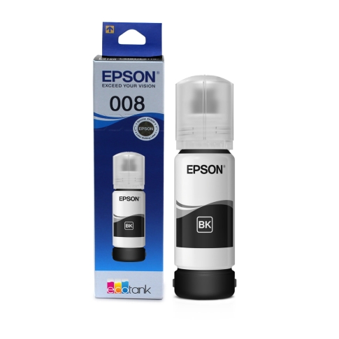 Epson 008 127ML Ink Bottle Black