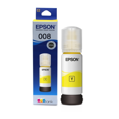 Epson 008 127ML Ink Bottle Yellow