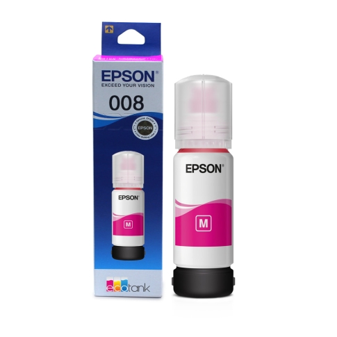 Epson 008 127ML Ink Bottle Magenta