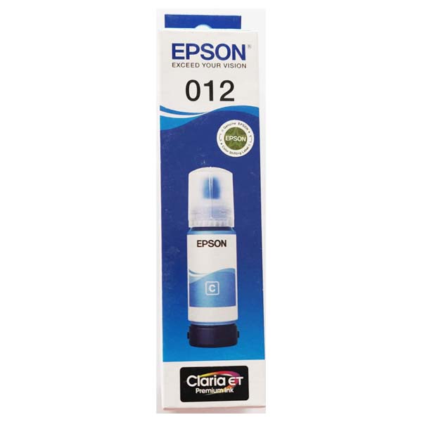 Epson 012 70ML Ink Bottle Cyan