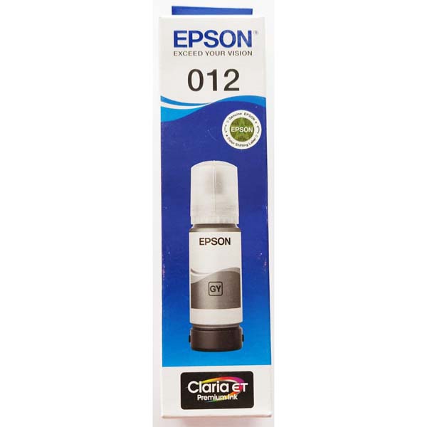 Epson 012 70ML Ink Bottle Grey
