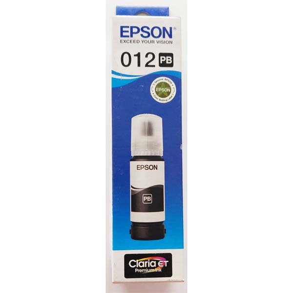 Epson 012 70ML Ink Bottle Photo Black