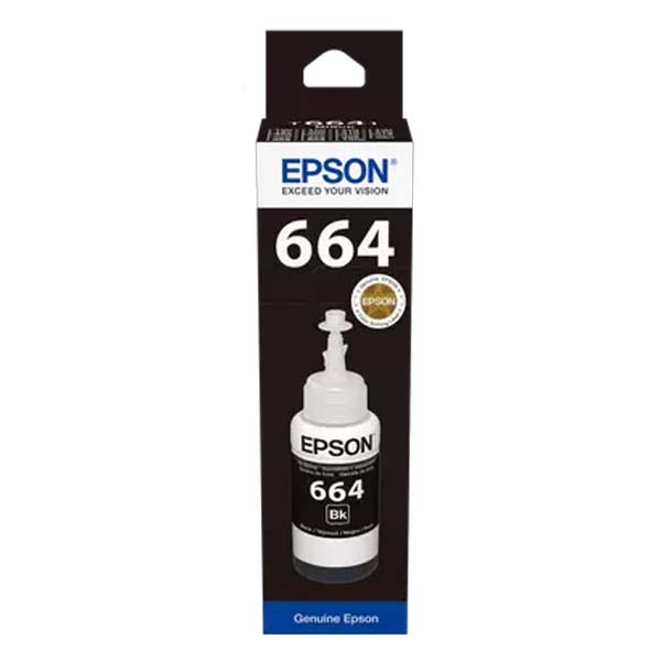 Epson T6641 70ml Ink Bottle Black