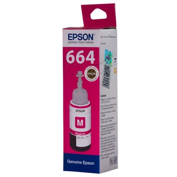 Epson T6643 70ml Ink Bottle Magenta