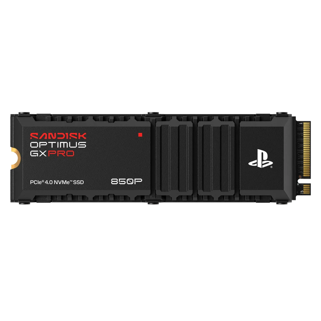 SanDisk Optimus GX PRO 850P 1TB NVMe™ SSD PS5 Compatible Gaming Storage