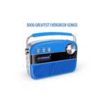 Saregama Carvaan Premium Hindi Portable Music Player Cobalt Blue