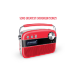 Saregama Carvaan Premium Hindi Portable Music Player Coral Pink