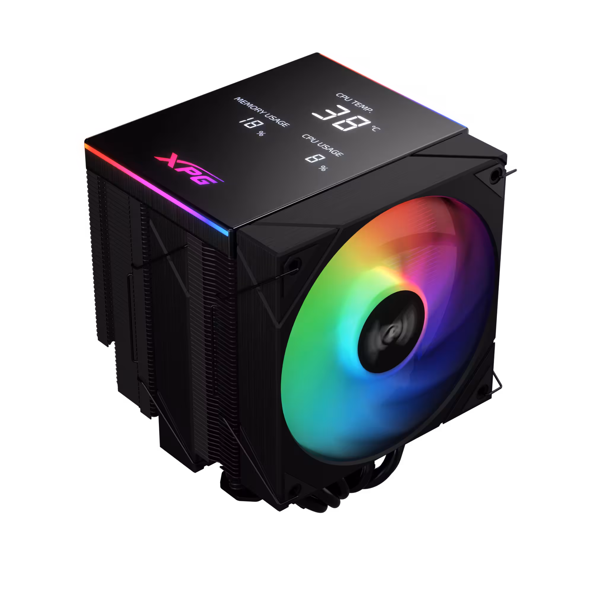 ADATA XPG MAESTRO PLUS 62DA ARGB CPU Air Cooler Black ADATA XPG MAESTRO PLUS 62DA ARGB CPU Air Cooler Black