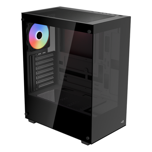 AeroCool Pivot Mid Tower Gaming Cabinet – Black