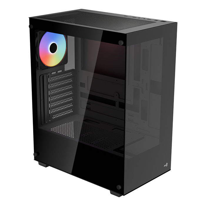 AeroCool Pivot Mid Tower Gaming Cabinet – Black