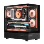 Ant Esports Crystal X6 ARGB (ATX) Mid Tower Cabinet Black Ant Esports Crystal X6 ARGB (ATX) Mid Tower Cabinet Black
