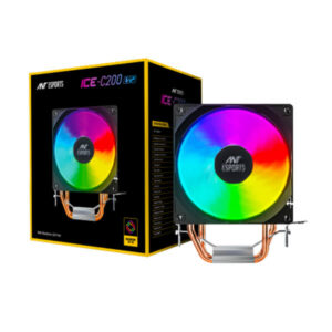 Ant Esports ICE-C200 V2 120mm CPU Air Cooler – High-Performance Processor Cooling Fan