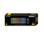 Ant Esports KM730 Pro Gaming Wireless TKL Keyboard Mouse Combo Black