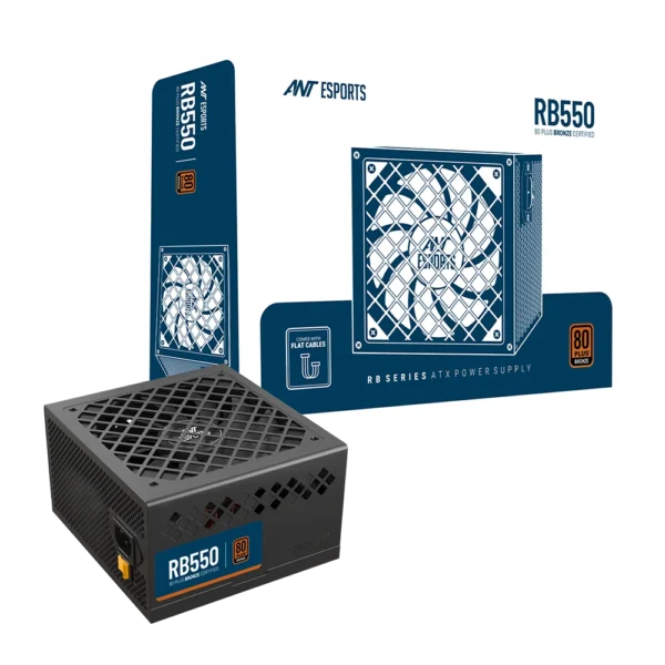 Ant Esports RB550 550W Non-Modular PSU Ant Esports RB550 550W Non-Modular PSU