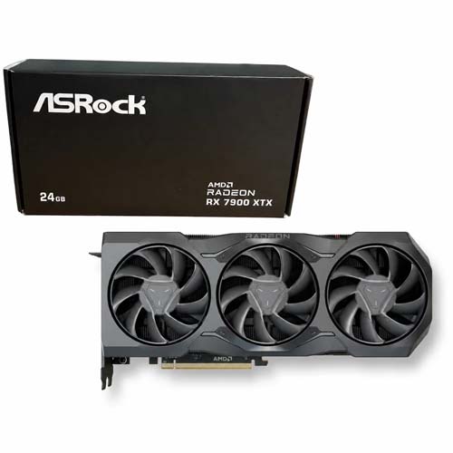 ASRock AMD Radeon RX 7900 XTX 24GB GDDR6 Graphics Card – Bulk Pack