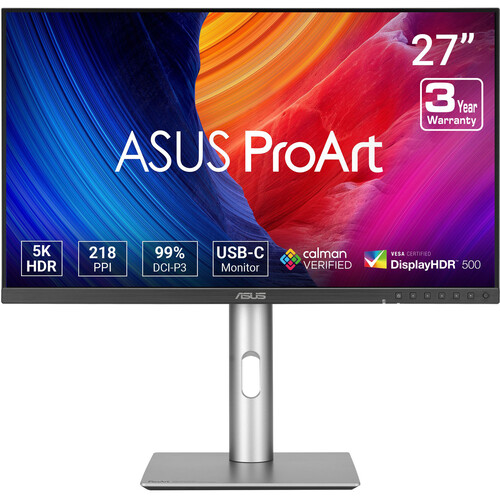 ASUS ProArt Display PA27JCV 27-Inch 5K HDR Professional Monitor