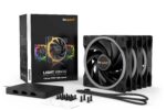 be quiet! Light Wings 120mm PWM High-Speed ARGB Case Fans – 3-Pack Black