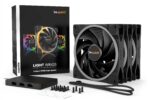be quiet! Light Wings 140mm PWM High-Speed ARGB Case Fans – 3-Pack Black