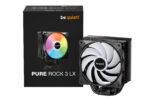 be quiet! Pure Rock 3 LX Black ARGB CPU Cooler Silent Air Cooling Performance