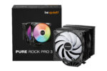 be quiet! Pure Rock Pro 3 LX Black ARGB CPU Cooler Dual-Tower Silent Air Cooling Performance